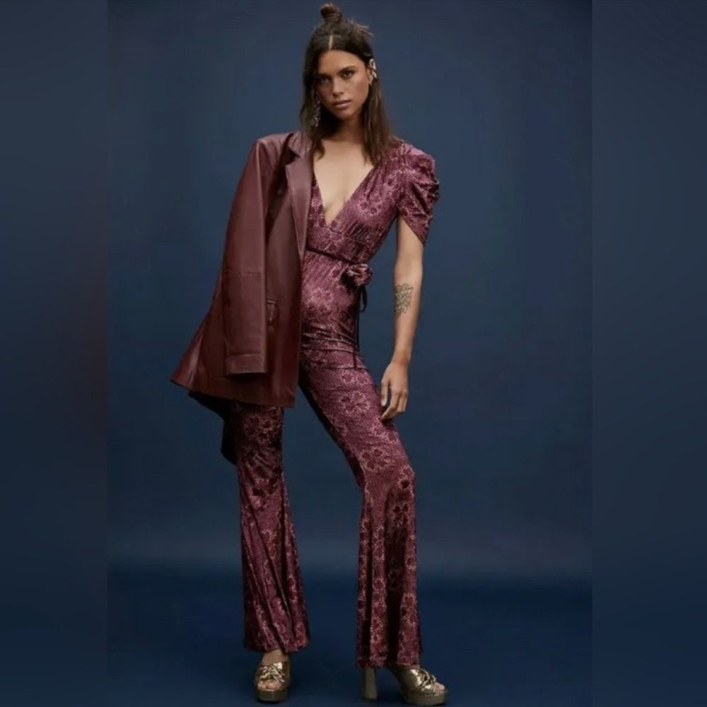 Free People Rosaline Jumpsuit Size Medium